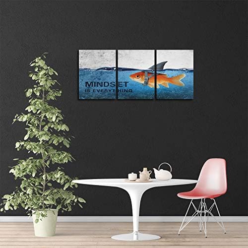 Motivational Canvas Wall Art Positive Entrepreneur Quotes Poster Print - Image 2