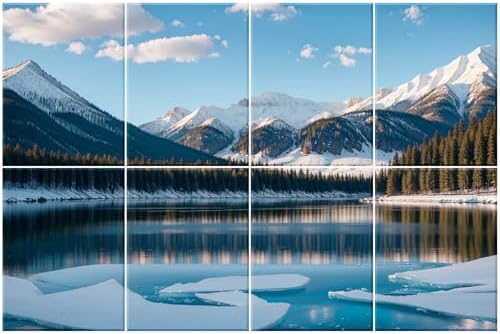 Decorative Acoustic Panels 8 Pack by Hiresc
