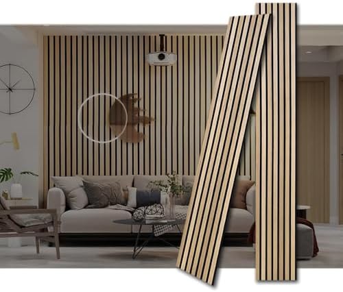 3D Fluted Sound Absorbing | Decorative Soundproof Paneling | Acoustic Wood SLAT by ARTSLATSLatisakindofart