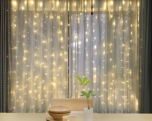 Twinkle Star 600 LED Window Curtain String Light - Image 3