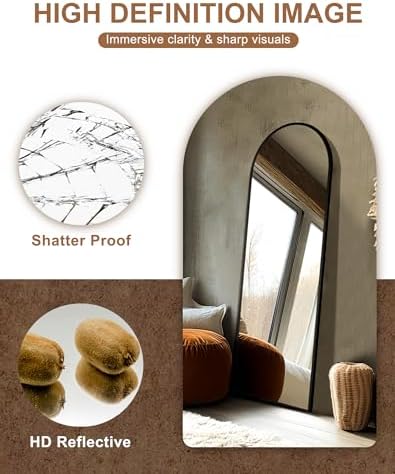 Delma Arched Full Length Mirror - Image 5