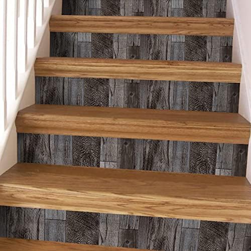 Yun-aeon Natural Wood-Gray Contact Paper Peel and Stick Wallpaper - Image 6