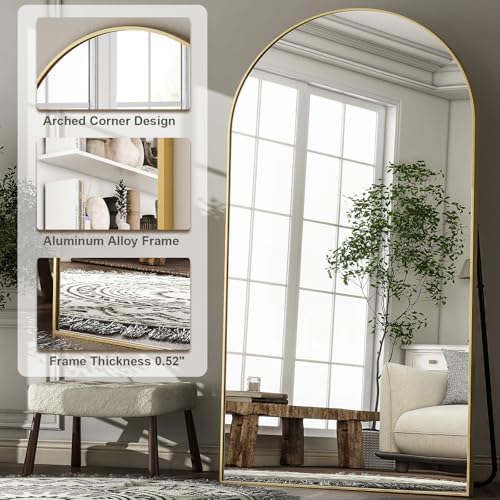 HARRITPURE 86"x46" Full Length Mirror - Image 4