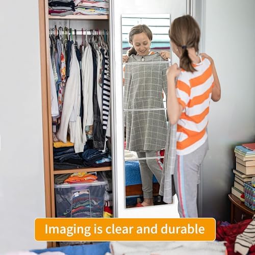 Unbreakable Wall Full Length Mirror Tiles, Long Mirrors - Image 6