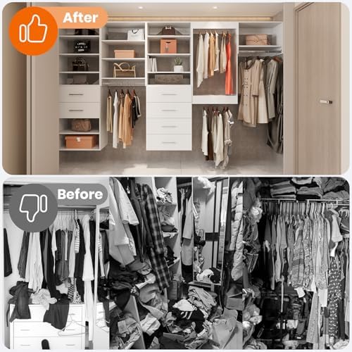 ROOMTEC 28.5" Double Hanging Closet Unit, Modular Closet System - Image 4