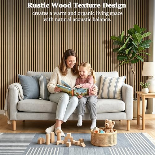 4-Pack Wood Veneer Acoustic Wall Panels Decorative Acoustical Panel - Image 6