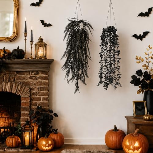 Der Rose 4 Pcs Fake Gothic Plants - Image 5