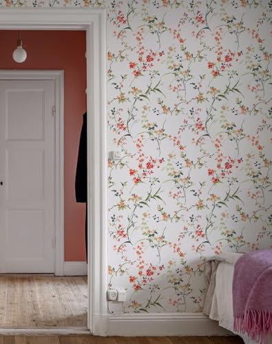 Floral Peel and Stick Wallpaper - Image 2