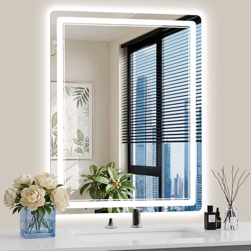 30"x36" LED Bathroom Mirror by WISSMIELSHOME