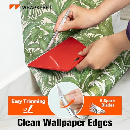 WRAPXPERT Wallpaper Tools, Wallpaper Smoothing Tool Kits, Peel and Stick - Image 5