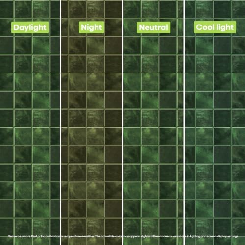 Select 5 Pack Peel and Stick Backsplash Square Tiles, 12x12 in - Image 6