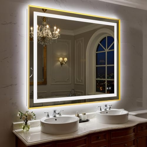 48X40 Inch LED Bathroom Mirror by SHUAFA