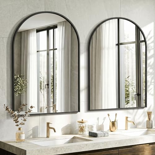 AMOISE Arched Bathroom Mirror for wall - Image 4