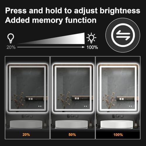 TRAHOME LED Bathroom Vanity Mirror - Image 3
