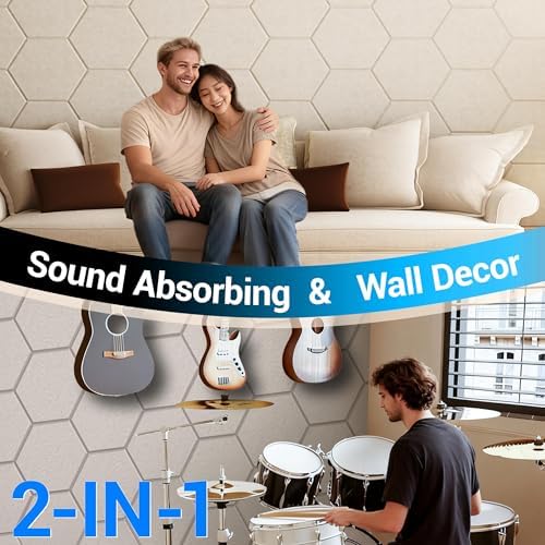 Acoustic Panels, Magrowill 12-Pack Soundproof Wall Panels 12 X 10 X 0.4 Inches - Image 4