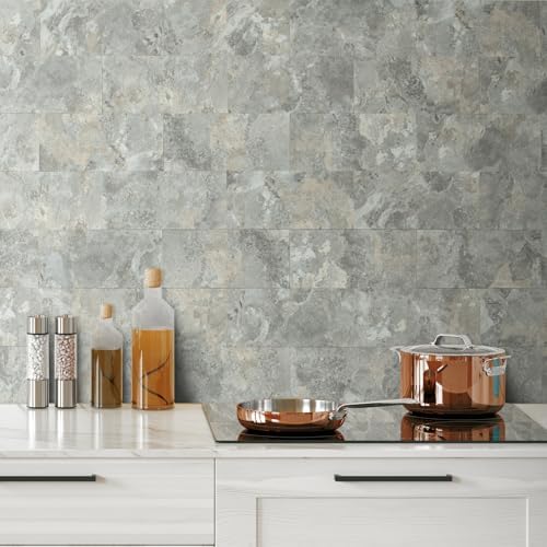 AULIGET 6" x 12" Peel and Stick Backsplash Wall Tiles - Image 5