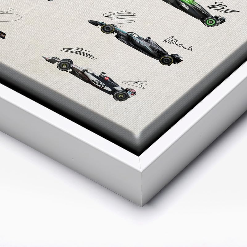 InkFlow Posters Race Car Collection Canvas Poster - Image 2