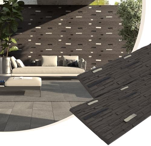 VallisCo 2-Packs Faux Stacked Stone Panels by VallisCo
