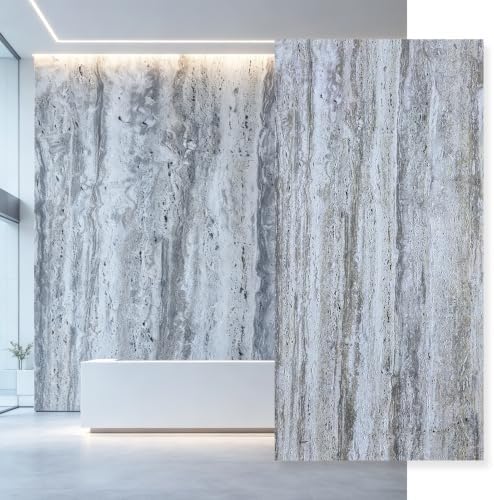 5 PCS 47.2"x23.6"3D Faux Stone Wall Panels by MOPKIUTR