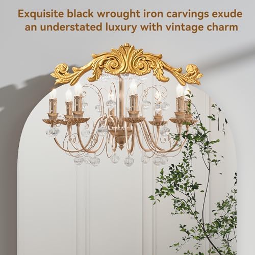 Arched Full Length Mirror, Baroque Full Body Mirrors - Image 5