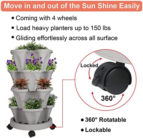 GameXcel Vertical Planter Tower - Image 6
