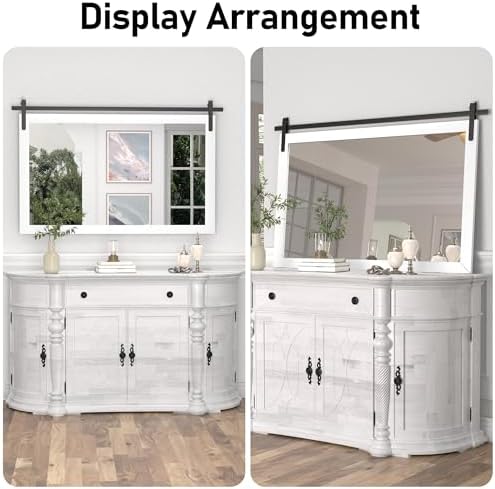 PAIHOME Farmhouse Bathroom Vanity Mirror - Image 3