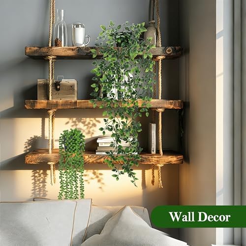 Der Rose 8Pcs Artificial Hanging Plants - Image 4