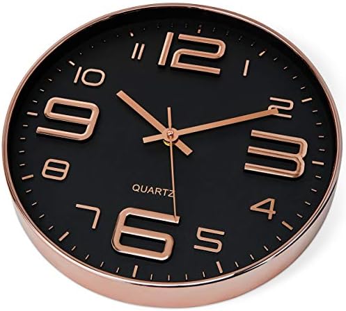 Bernhard Products Black Wall Clock - Image 3