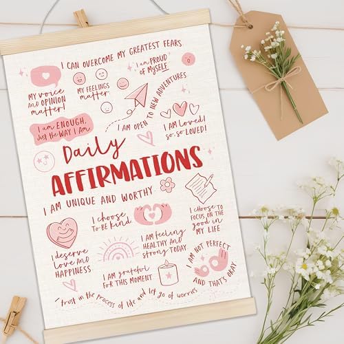 Welshower Inspirational Daily Affirmation Poster Hanger Frame, 12x16 Inch - Image 2
