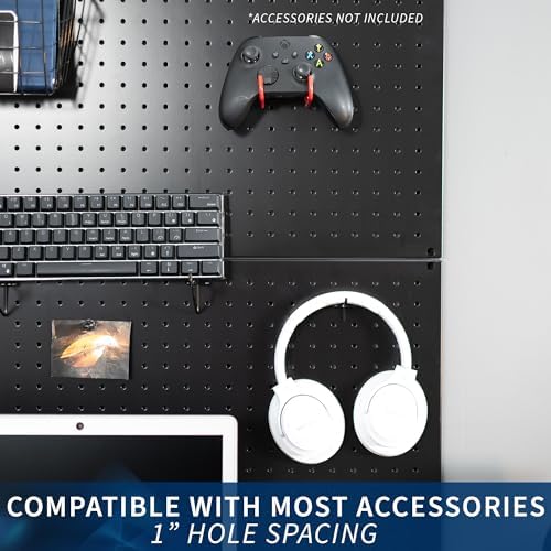 VIVO Steel Wall Mounted 48 x 32 inch Pegboard, Office Accessory Organizer - Image 5