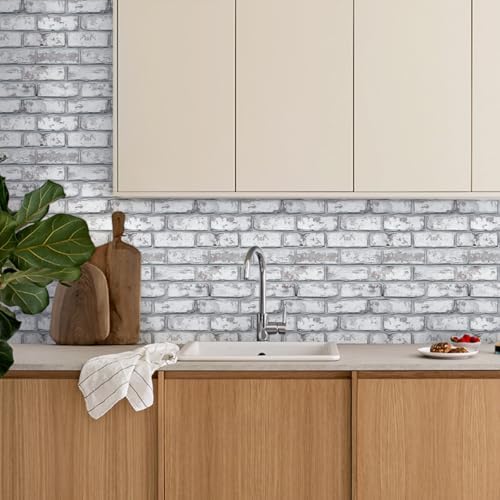 COMSTICKC 3D Peel and Stick Faux Brick Wall Panels - Image 6