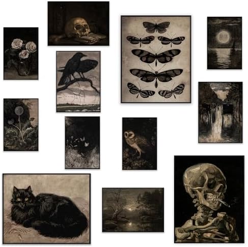 KONGSY Gothic Victorian Grunge Wall Art Prints by KONGSY