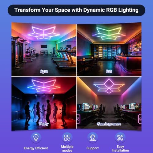 RGB Hexagon Lights - Image 2