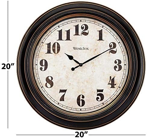 Westclox Traditional Large Wall Clock Battery-Operated Clock - Image 4