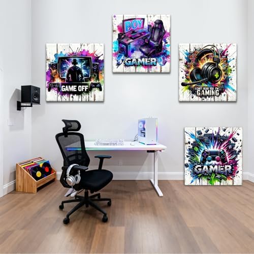 Graffiti Gaming Wall Decor Cool Gamer Room Decor - Image 5