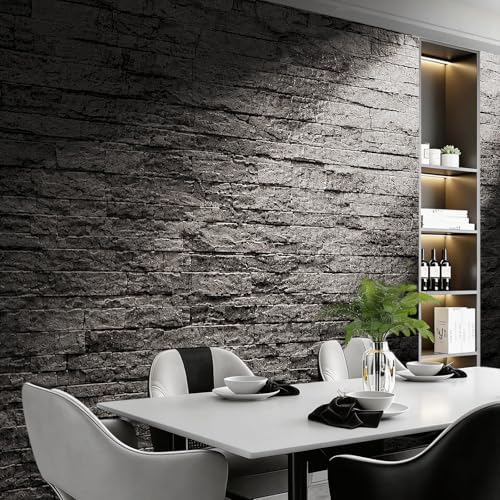 3D Wall Panels Peel and Stick, 3D Brick Wallpaper Peel and Stick, Faux Stone - Image 5