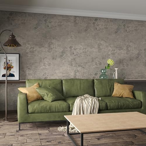 3yecao Grey Concrete Wallpaper Peel and Stick Gray Concrete Contact Paper - Image 6