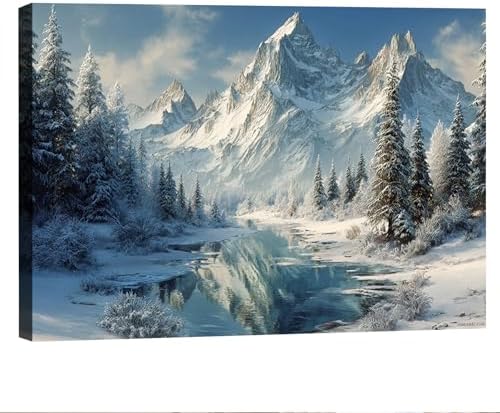 Serene Landscape Canvas Wall Art by Unknown