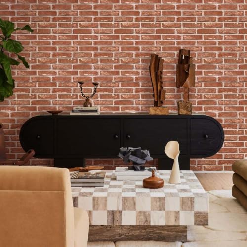 COMSTICKC 3D Faux Brick Peel and Stick Wall Sticker - Image 2