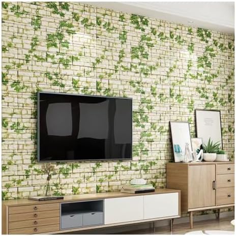 ECYC Ltd 3D Foam Brick Wall Panels, Faux Brick Peel and Stick 3D Foam Wallpaper - Image 2