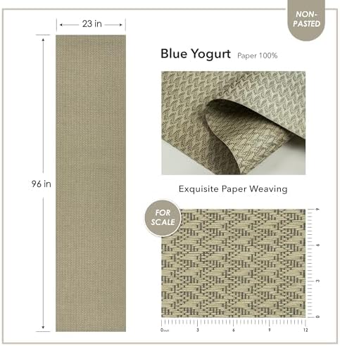 GoDear Design Faux Grasscloth Wallpaper - Image 3