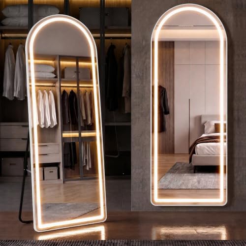 26"x71" Arched Full Length Mirror by HAPPYMONTLLC