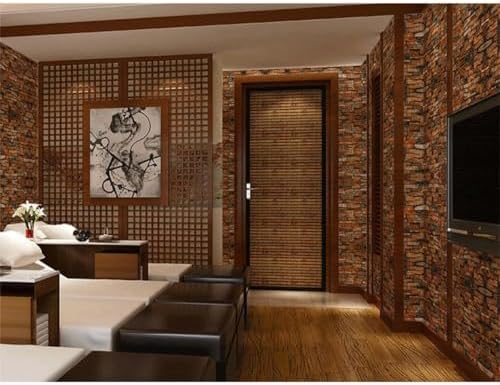 Queenbox 27.6x196.9 in Faux Brick Peel and Stick Foam Soft Waterproof Wall Panel - Image 2