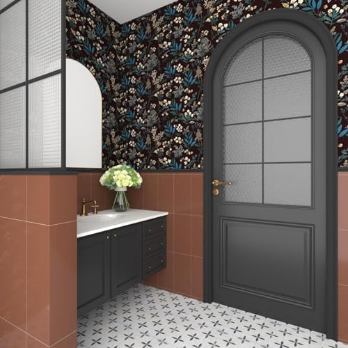 Laatse Vintage Floral Peel and Stick Wallpaper 17.5'' x 393'' - Image 3