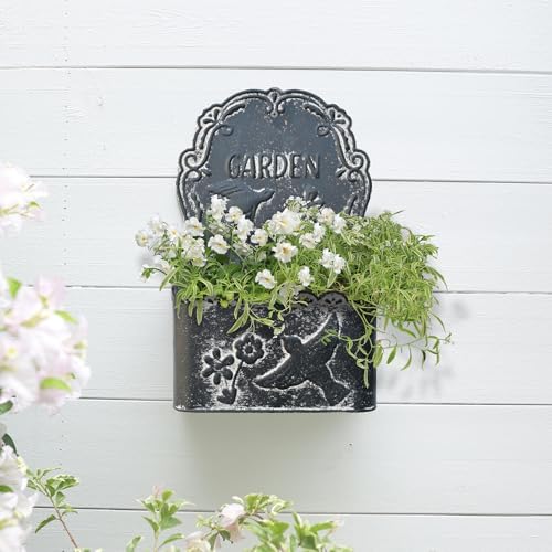 BIG FORTUNE Metal Wall Mount Planter Wall Vases - Image 5