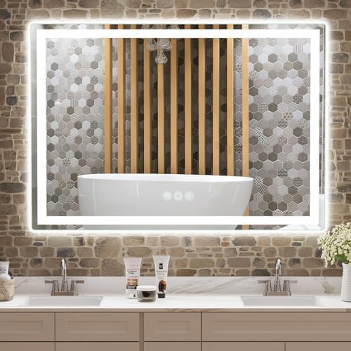 LED Mirror for Bathroom 36"x 48" by MEMOBARCO