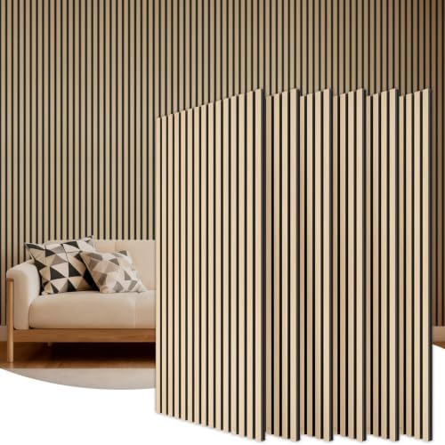 TONOR Wood Wall Panels for Interior Wall Decor-6 Pack 47.2" x 23.6" by TONOR