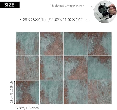 LiveInUrban Flat Metal Wall Panels Rustic Finish - Image 4