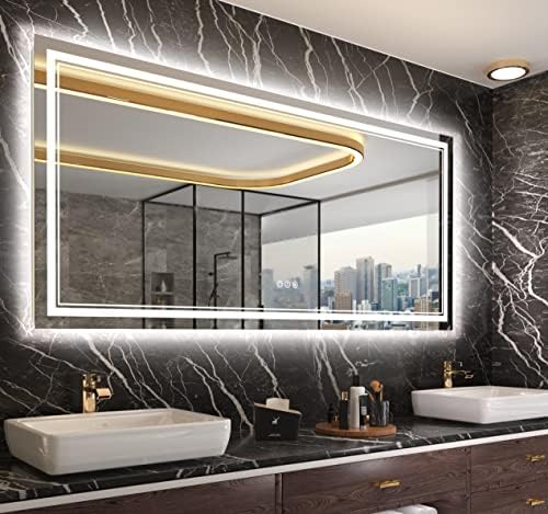 72x32 Inch LED Mirror for Bathroom by ISTRIPMF