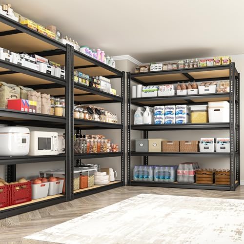 ROOMFAVE 2300LBS Storage Shelves Heavy Duty, 5 Tier - Image 6